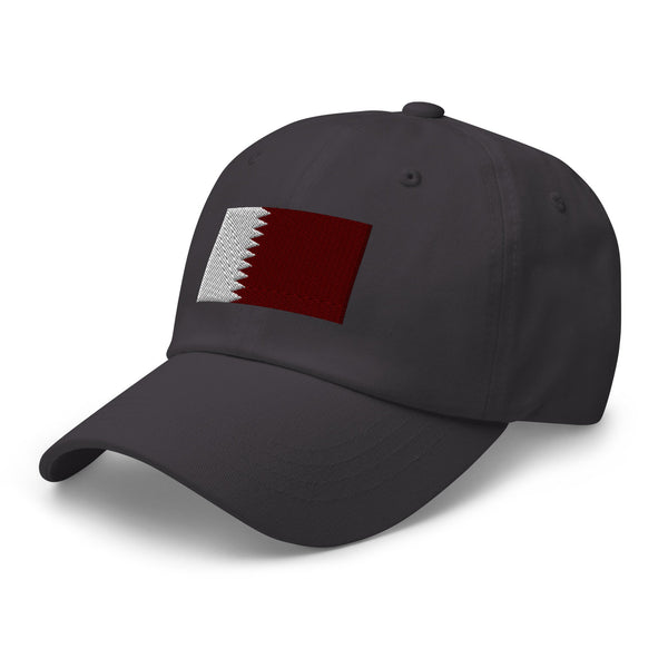 Qatar Flag Cap - Adjustable Embroidered Dad Hat