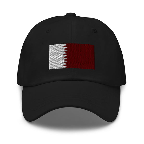 Qatar Flag Cap - Adjustable Embroidered Dad Hat