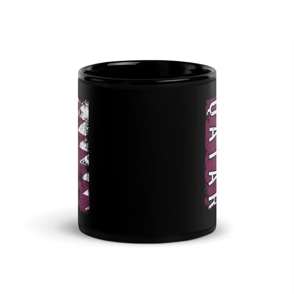 Qatar Flag - Distressed Flag Mug