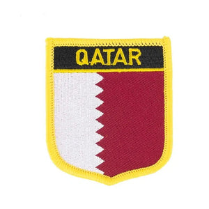 Qatar Flag Patch - Sew On/Iron On Patch