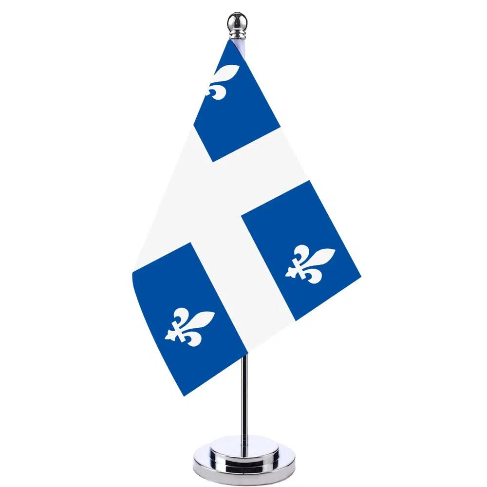 Quebec Desk Flag - Small Office Table Flag