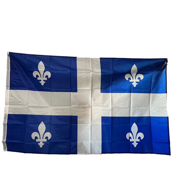 Quebec Flag - 90x150cm(3x5ft)
