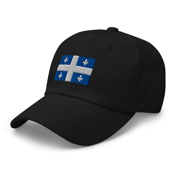 Quebec Flag Cap - Adjustable Embroidered Dad Hat