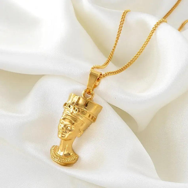 Queen Nefertiti Pendant Necklace