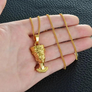 Queen Nefertiti Pendant Necklace