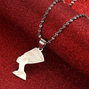 Queen Nefertiti Pendant Necklace