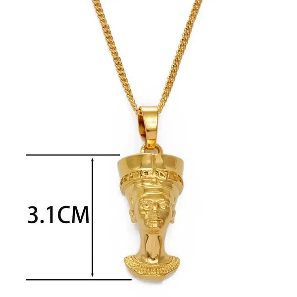 Queen Nefertiti Pendant Necklace