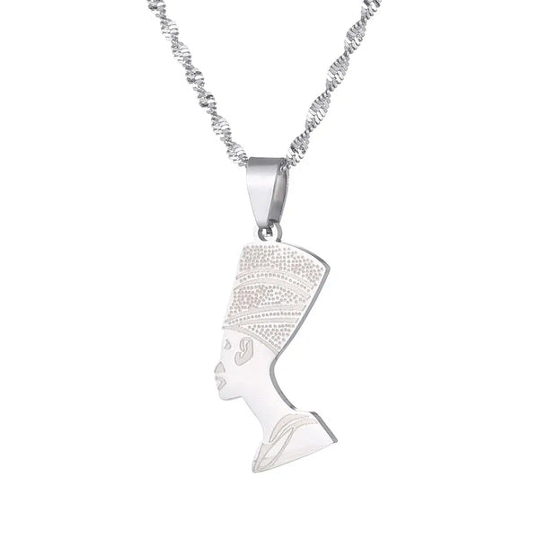 Queen Nefertiti Pendant Necklace