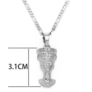 Queen Nefertiti Pendant Necklace