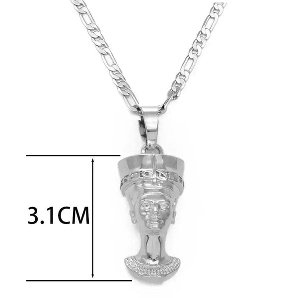 Queen Nefertiti Pendant Necklace
