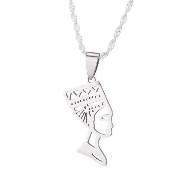 Queen Nefertiti Pendant Necklace