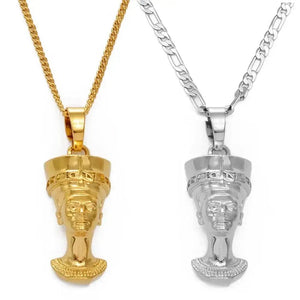 Queen Nefertiti Pendant Necklace