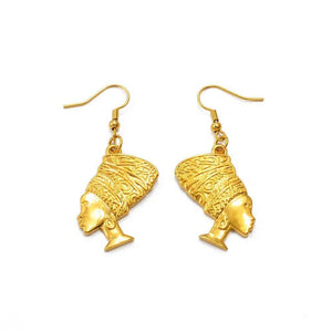 Queen Nefertiti Stud Earrings
