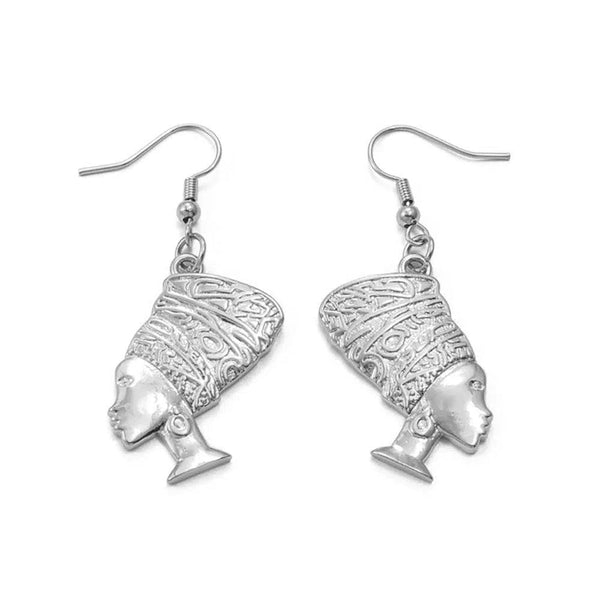 Queen Nefertiti Stud Earrings