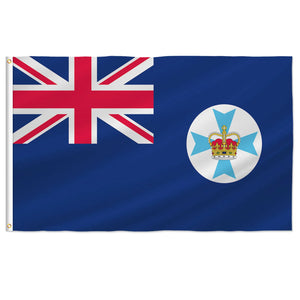Queensland Flag - 90x150cm(3x5ft) - 60x90cm(2x3ft)