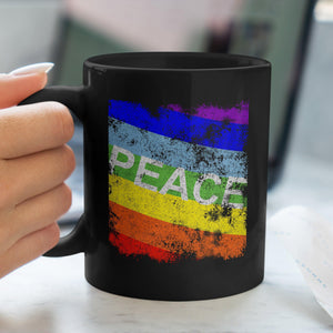 Rainbow Peace Flag Mug