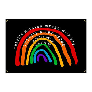 Rainbow Pride Flag - 90x150cm(3x5ft) - 60x90cm(2x3ft) - LGBTQIA2S+