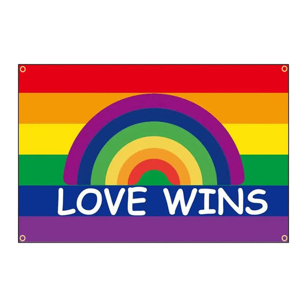 Rainbow Pride Flag - 90x150cm(3x5ft) - 60x90cm(2x3ft) - LGBTQIA2S+