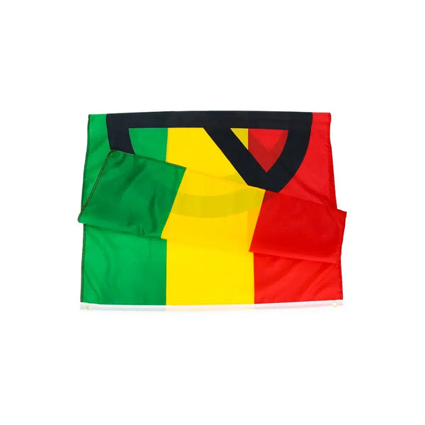 Rasta Peace Flag - 90x150cm(3x5ft) - 60x90cm(2x3ft)