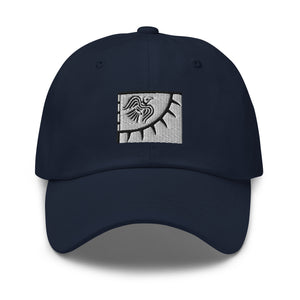 Raven Banner Flag Cap - Adjustable Embroidered Dad Hat