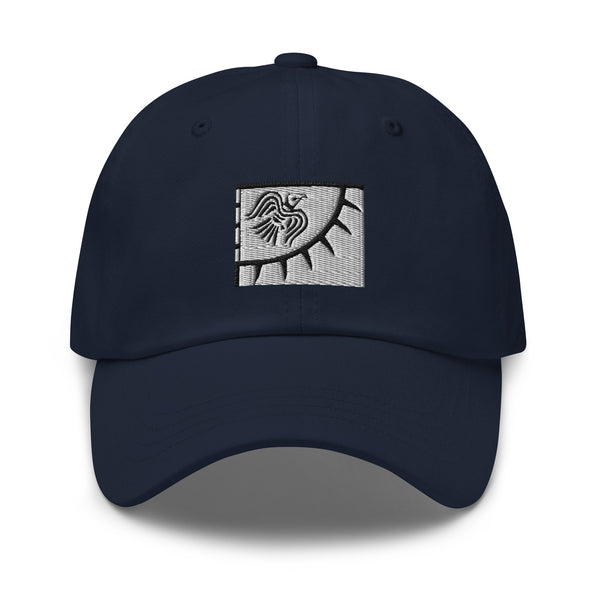 Raven Banner Flag Cap - Adjustable Embroidered Dad Hat