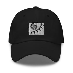 Raven Banner Flag Cap - Adjustable Embroidered Dad Hat