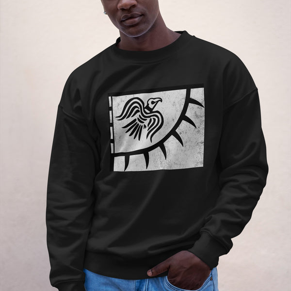 Raven Banner Flag Sweatshirt
