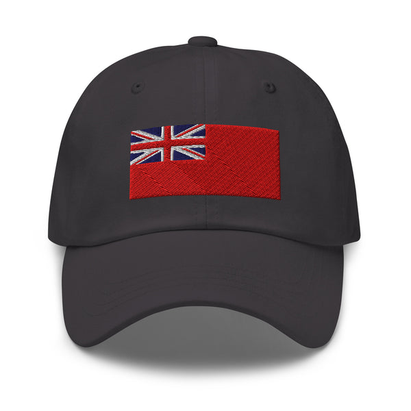 Red Ensign Flag Cap - Adjustable Embroidered Dad Hat