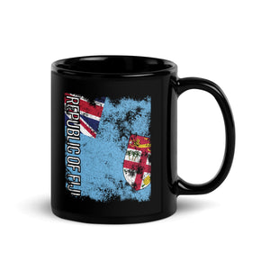 Republic Of Fiji Flag - Distressed Flag Mug