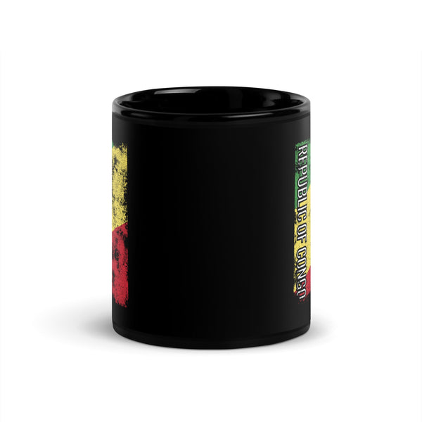 Republic Of The Congo Flag - Distressed Flag Mug