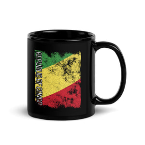 Republic Of The Congo Flag - Distressed Flag Mug