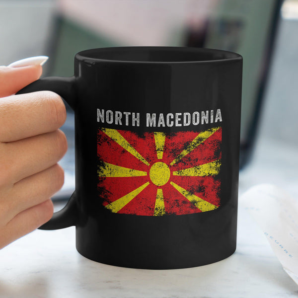 Republic of North Macedonia Flag Mug