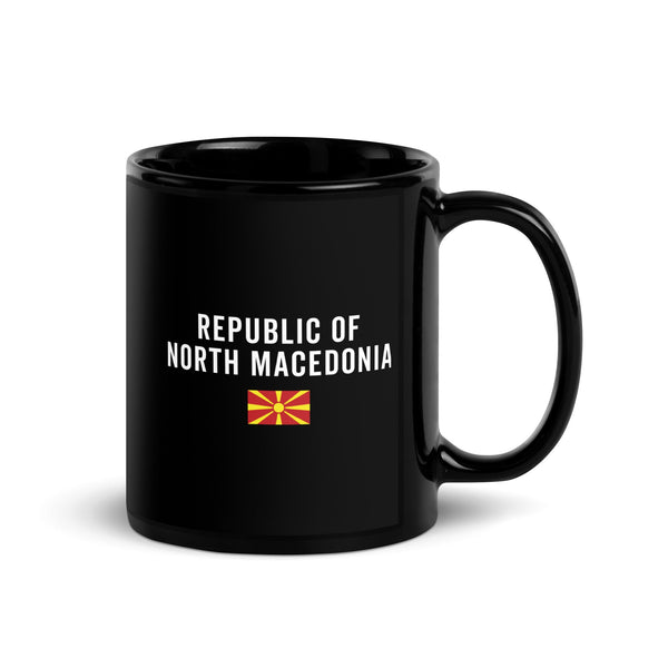 Republic of North Macedonia Flag Mug