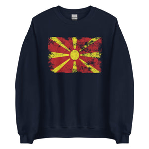 Republic of North Macedonia Flag Sweatshirt