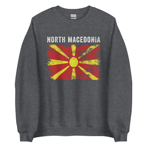 Republic of North Macedonia Flag Sweatshirt