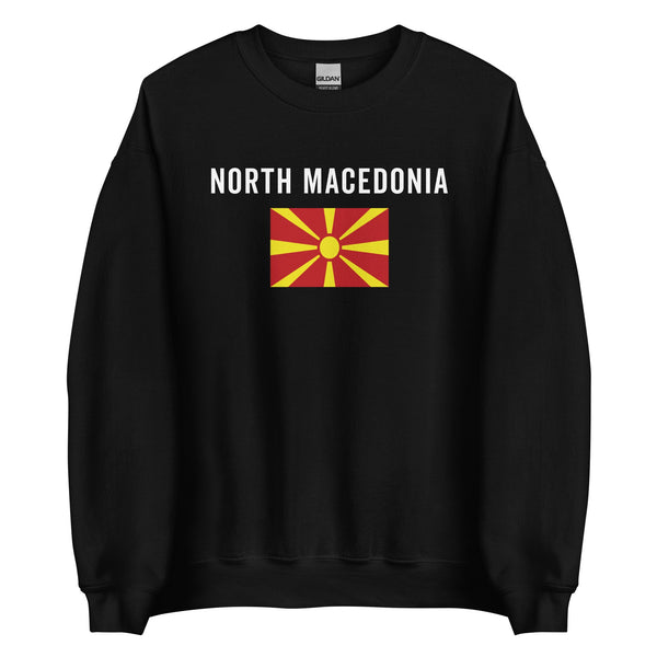 Republic of North Macedonia Flag Sweatshirt