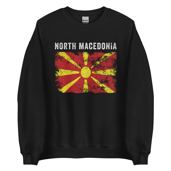 Republic of North Macedonia Flag Sweatshirt