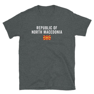 Republic of North Macedonia Flag T-Shirt
