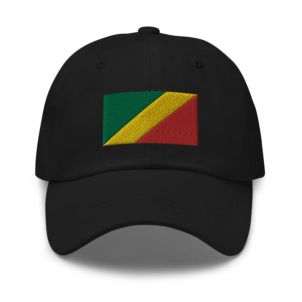 Republic of The Congo Flag Cap - Adjustable Embroidered Dad Hat