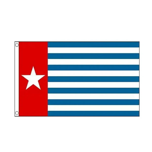 Republic of West Papua Flag - 90x150cm(3x5ft) - 60x90cm(2x3ft)