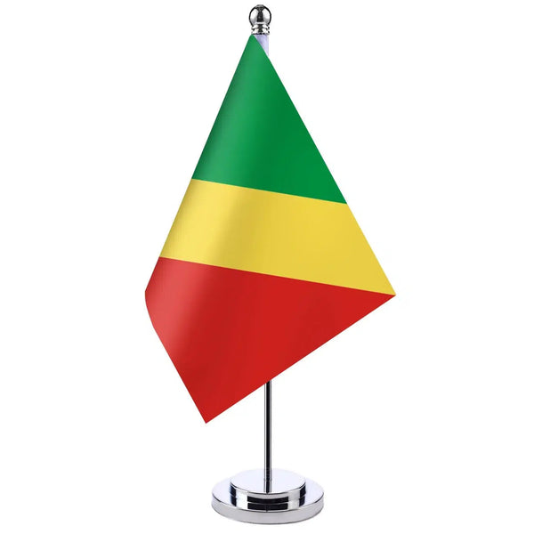 Republic of the Congo Desk Flag - Small Office Table Flag