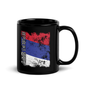 Republika Srpska Flag - Distressed Flag Mug