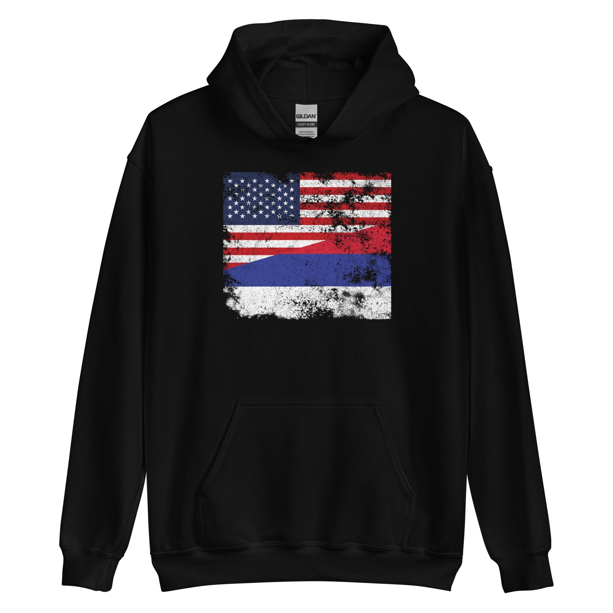 Republika Srpska USA Flag Hoodie