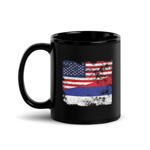 Republika Srpska USA Flag Mug