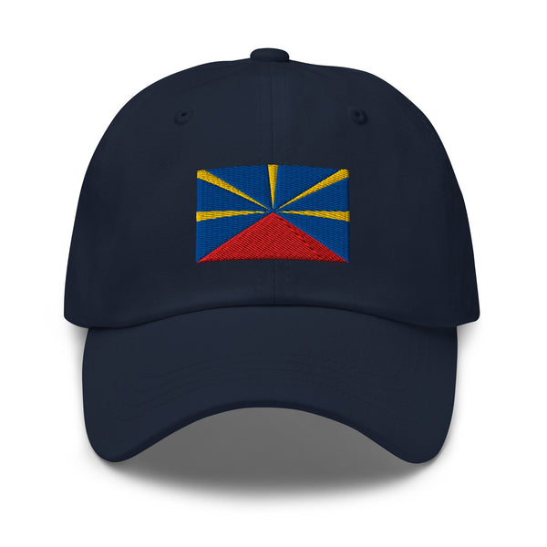 Réunion Flag Cap - Adjustable Embroidered Dad Hat