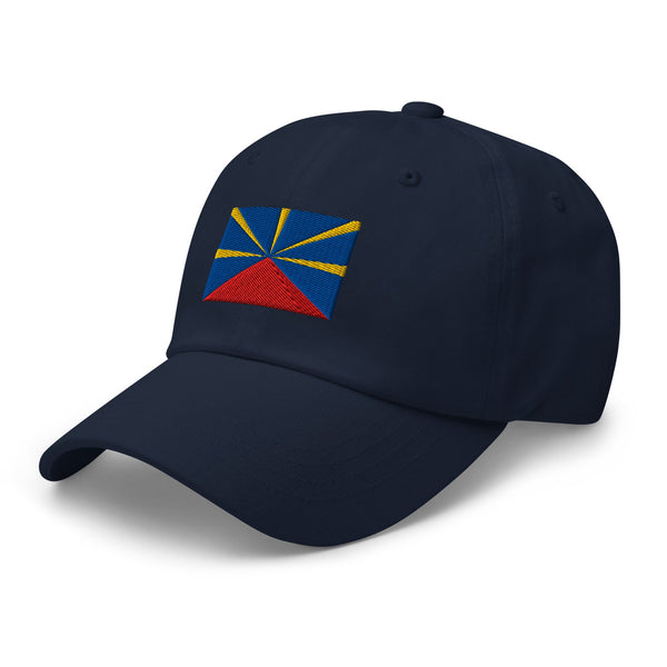 Réunion Flag Cap - Adjustable Embroidered Dad Hat