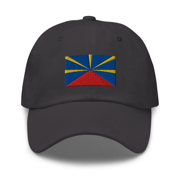 Réunion Flag Cap - Adjustable Embroidered Dad Hat