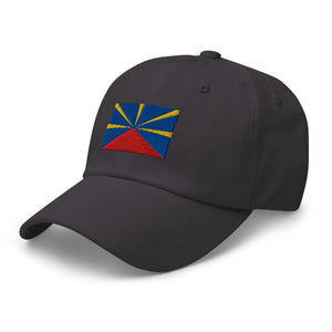 Réunion Flag Cap - Adjustable Embroidered Dad Hat