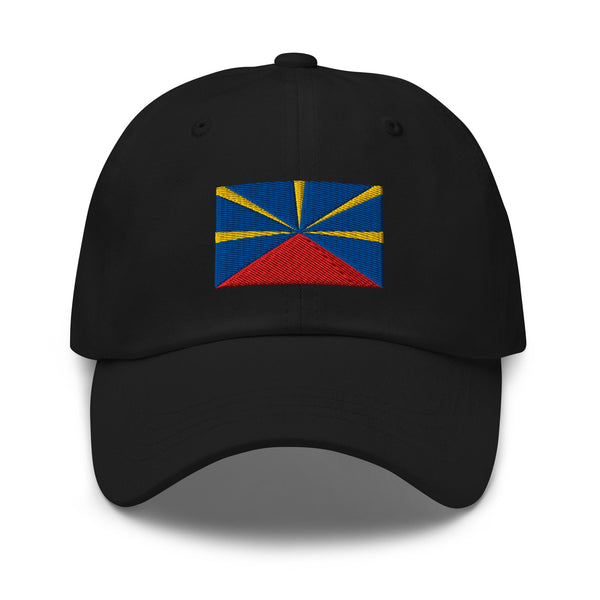 Réunion Flag Cap - Adjustable Embroidered Dad Hat