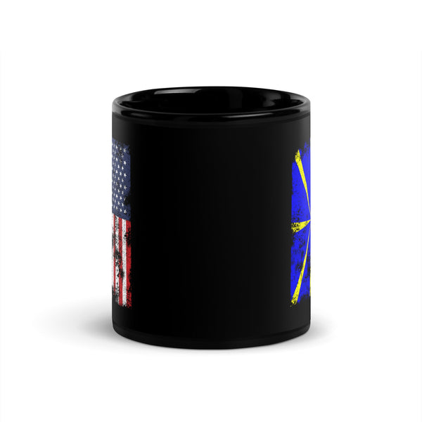 Réunion USA Flag Mug